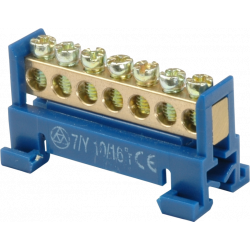 LZ 7x16mm*sujungimo gnybtas mėl./blue