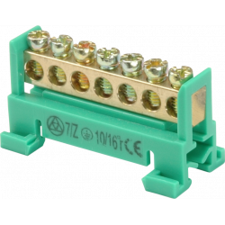 LZ 7x16mm*sujungimo gnybtas žal./gr.