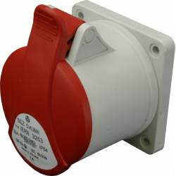 Lizdas 5p 16A panelinis tiesus IP54 IERN1653