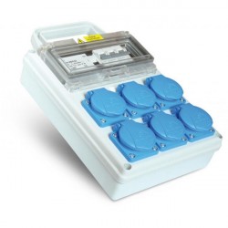 ROS-FI 1600A/S skydelis 6x230 IP44