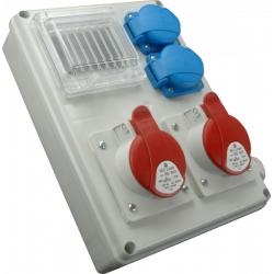 ROS-I 1601 A skydas 2x230V+2x16A