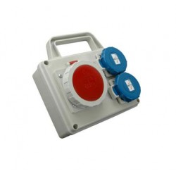 ROS PG 1631D skydelis 2x230V+1x16A IP67