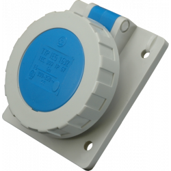 Lizdas 3p 16A panelinis IP67 IEG1632