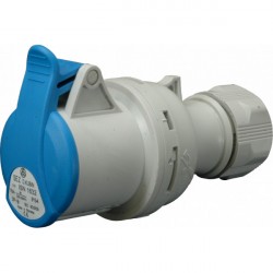 Lizdas 3p 16A pernešamas IP54 ISN1632