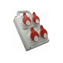 ROS-I 1601D skydelis 2x5*16A+2x230V s/a su rank