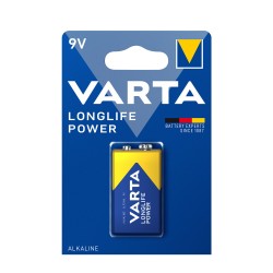 Elementai Krona 9V 1.5V Power Alkaline VARTA 1/1