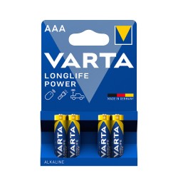 Elementai AAA 1.5V Alkaline LonglifePower VARTA1/4