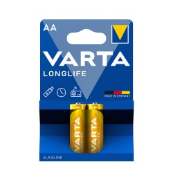 Elementai AA 1.5V Alkaline Longlife VARTA 1/2