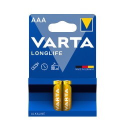 Elementai AAA 1.5V Alkaline Longlife VARTA 1/2