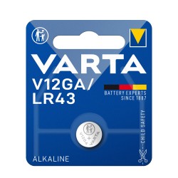 Elementas LR43 - AG12 1.5V Alkaline Coin VARTA