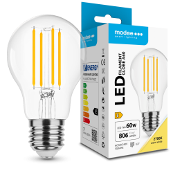LED lempa E27 7W 2700K A60 806Lm Izzo Fil 360*