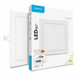 LED panelė 12W p/t 4000K 1080Lm kvadrat. balta A2
