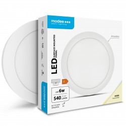 LED panelė 6W v/t 4000K 540Lm apvali balta A2