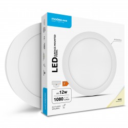 LED panelė 12W v/t 4000K 1080Lm  apvali balta A2