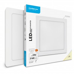 LED panelė 24W v/t 4000K 2160Lm kvadrat. balta A2