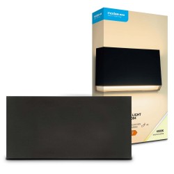 LED šv sienai 8W 4000K 710lm 200x100x31mm IP65 juo