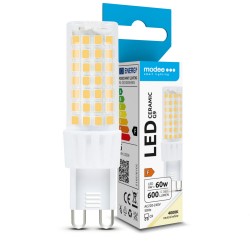 LED lempa G9 6W 4000K 600lm 360° 69x21 skaid Keram