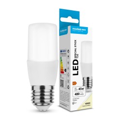 LED lempa E27 4.9W 4000K 480lm T35 cilindr 113x35