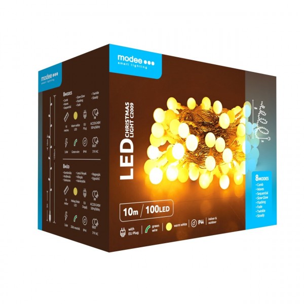 LED girlian uogos 3.6W AC 2550K IP44100/10m+3m 8r