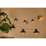 LED girlianda SOLAR x10 2700-3200K IP44 4.7m Retro