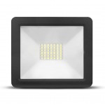  30W LED prožekt. 6000K 2700Lm IP65 SMD juod