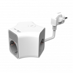 Ilgiklis su USB 3v 1.4m s/ž, s/j +2USB (C ir A) b