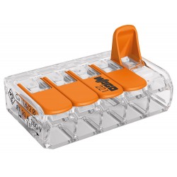 Jungtis Wago   5x0.2-4 mm² universali 221-415/25