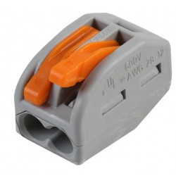 Jungtis 2x0,08-4 mm2 užsp. 222-412/50 Wago