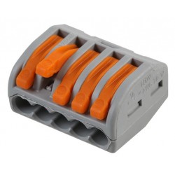 Jungtis  5x0.08-4mm2 užsp. 222-415/40 W0015 Wago