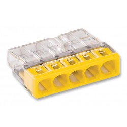 Jungtis Wago  5x0.5-2.5mm² geltona 2273-205/100