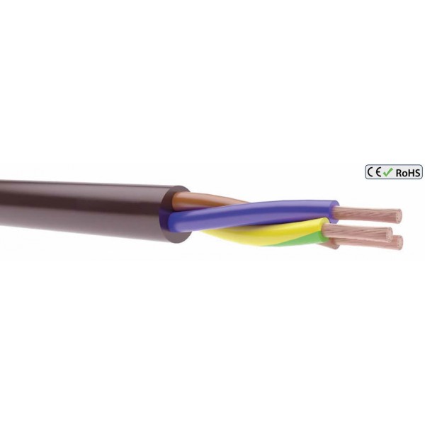  3x  1.0 H07RN-F  kabelis guminis 450/750V
