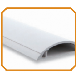 Kanalas grind. 40mm x10  baltas