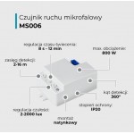 Judesio dav MB 360° dėžut  6-16m 800W IP20 Ibalt