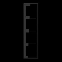 LS984SW rėmelis 4 v. LS990 JUODAS