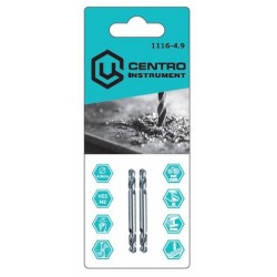 Grąžtas 4.9mm dvipusis metalo, 2vnt blist.1116-4.9