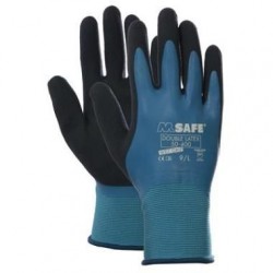 Pirštinės nailoninės M-Safe Double Latex 8/M