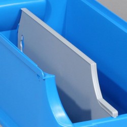 Skirtukas sandėliavimo dėžutė 330x9x125mm Allit