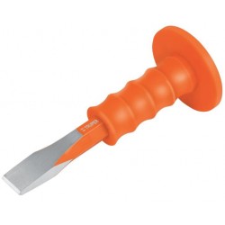 Kaltas betonui 25x200mm su antivibr.rankena Truper