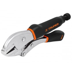 Replės užspaudimo 25cm tiesiais nasrais gumuotos r