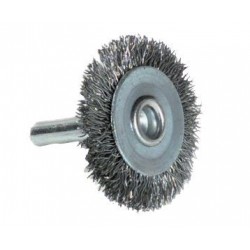 Apvalus vielinis šepetėlis gręžtuvui 0.35mm D75mm