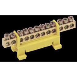Kaladėlė 6x 9 DIN 12P geltona IEK