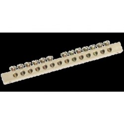 Gnybtas 2x6p DIN  6x9 žalvaris