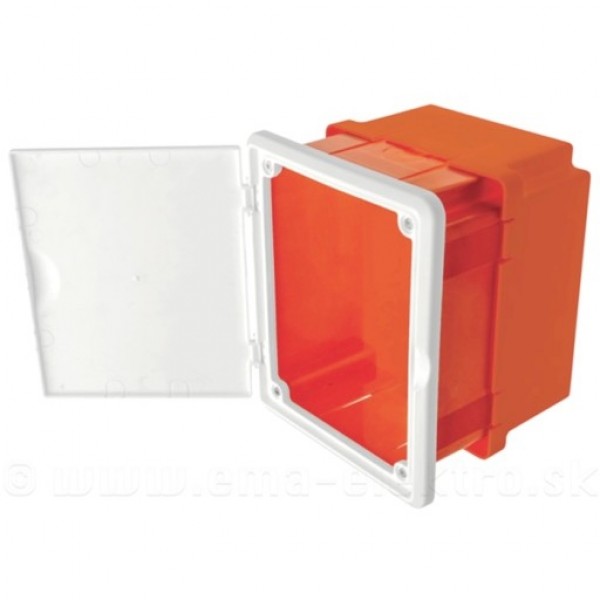 Dėžutė 83-145x180.5x150 oranžinė p/t su dur