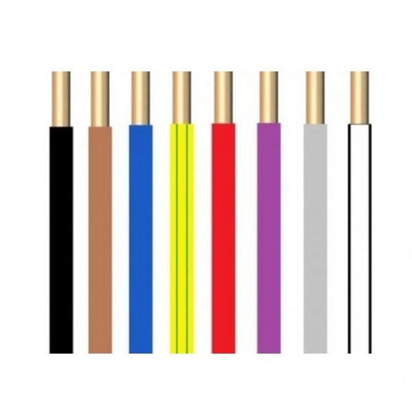 DY 1.0 laidas/H05V-U pilkas