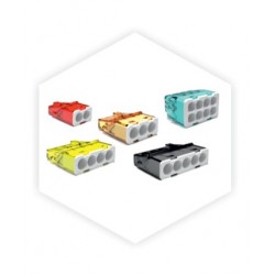 Jungtis spyruoklinė 4x0.2-2.5mm2 PC214S