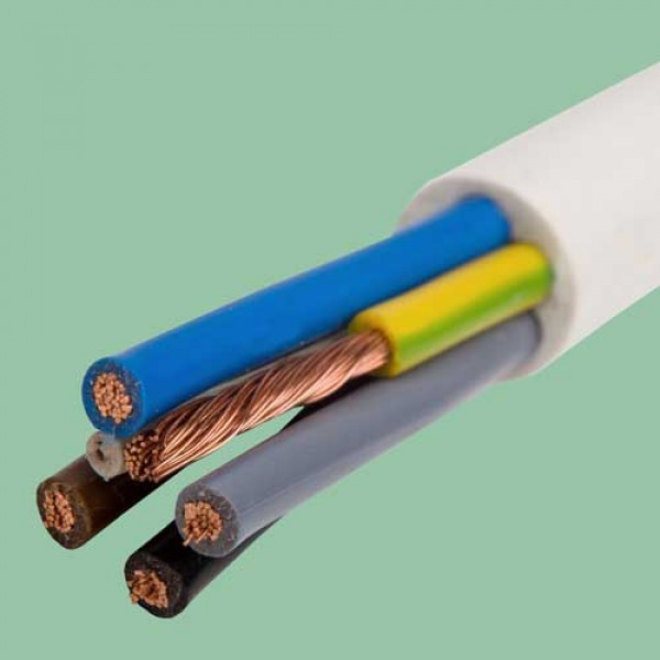  5x  6.0 OWY/H05VV-F kabelis(100m)