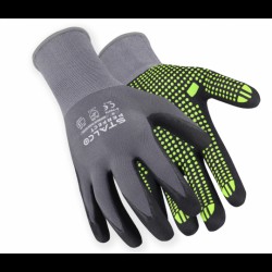 Pirštinės NITRILE FLEX PVC DOTS, dydis 9