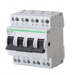 Modulinis kirtiklis FSD2 4P  63A 1-0-2