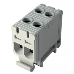 Gnybtas FT1016F2 2P Cu1.5-16/Al1.5-16mm2, pilkas