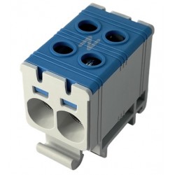 Gnybtas FT1035N2 2P Cu2.5-35/Al2.5-35mm2, mėlynas